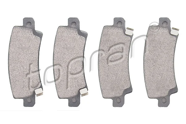 Piduriklotsi komplekt, ketaspidur TOPRAN 600 603