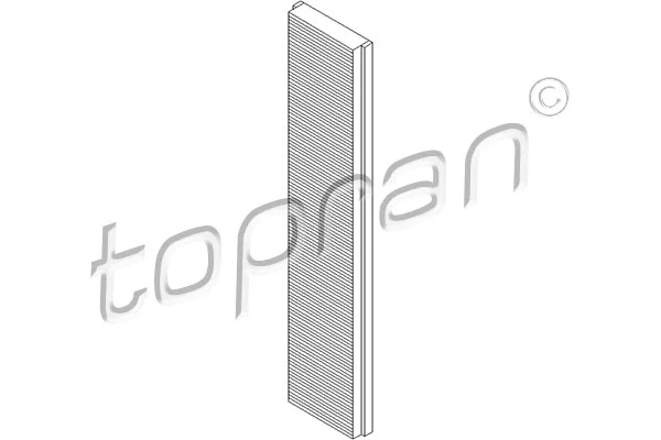 Filter, salongiõhk TOPRAN 300 676
