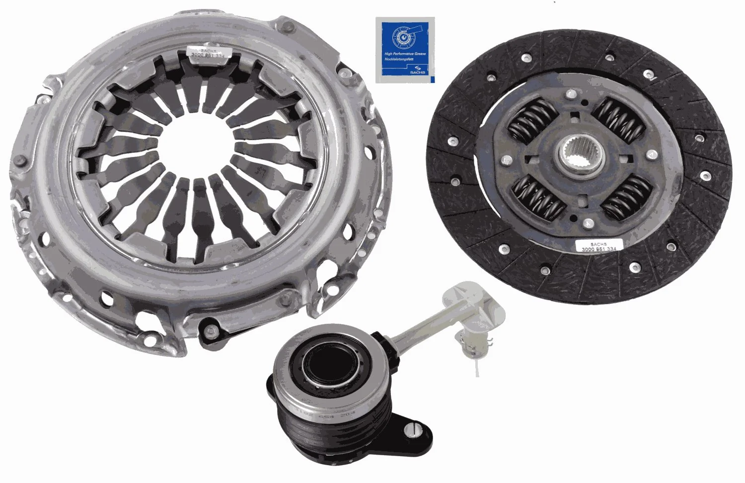 Sidurikomplekt SACHS 3000 990 142