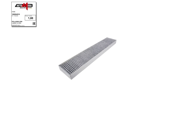 Filter, salongiõhk AUTOMEGA 180004910