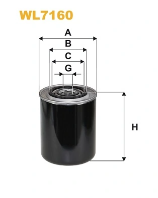 Õlifilter WIX FILTERS WL7160