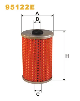 Kütusefilter WIX FILTERS 95122E