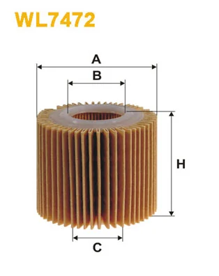 Õlifilter WIX FILTERS WL7472