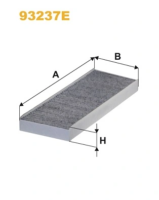 Filter, salongiõhk WIX FILTERS 93237E