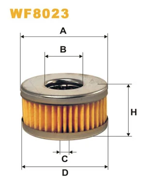 Kütusefilter WIX FILTERS WF8023