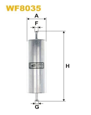 Kütusefilter WIX FILTERS WF8035