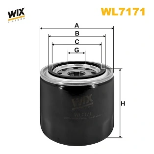 Õlifilter WIX FILTERS WL7171