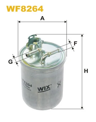 Kütusefilter WIX FILTERS WF8264