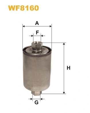 Kütusefilter WIX FILTERS WF8160