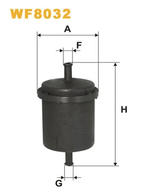 Kütusefilter WIX FILTERS WF8032