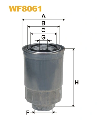 Kütusefilter WIX FILTERS WF8061
