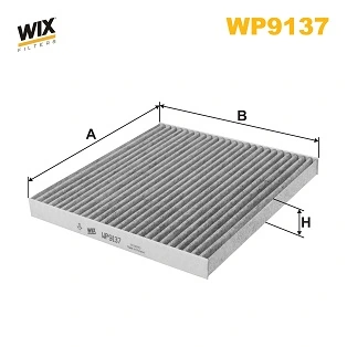 Filter, salongiõhk WIX FILTERS WP9137