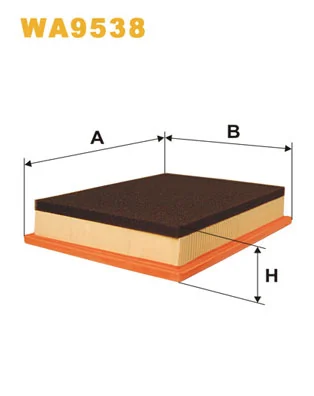 Õhufilter WIX FILTERS WA9538