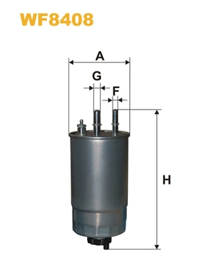 Kütusefilter WIX FILTERS WF8408