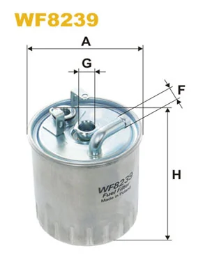 Kütusefilter WIX FILTERS WF8239