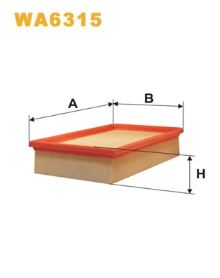 Õhufilter WIX FILTERS WA6315