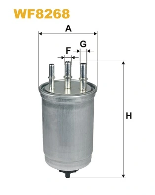 Kütusefilter WIX FILTERS WF8268