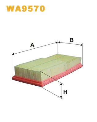 Õhufilter WIX FILTERS WA9570