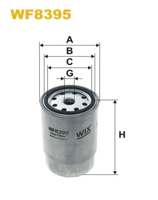 Kütusefilter WIX FILTERS WF8395