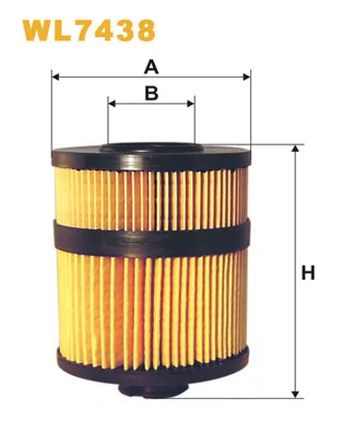 Õlifilter WIX FILTERS WL7438