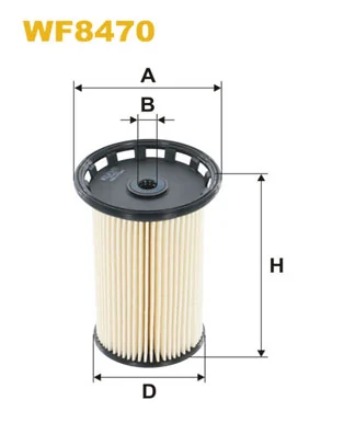 Kütusefilter WIX FILTERS WF8470