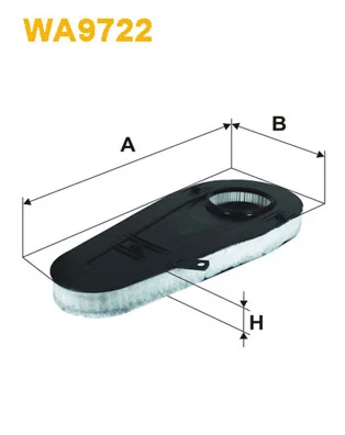 Õhufilter WIX FILTERS WA9722