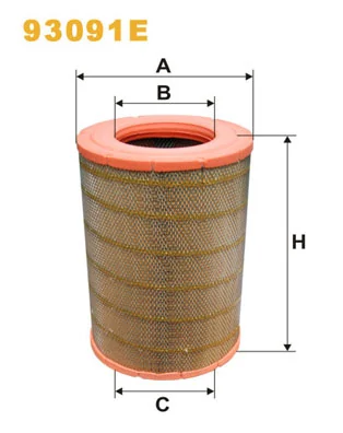Õhufilter WIX FILTERS 93091E