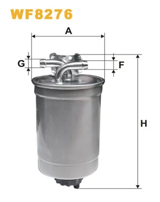 Kütusefilter WIX FILTERS WF8276