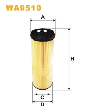 Õhufilter WIX FILTERS WA9510