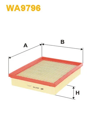Õhufilter WIX FILTERS WA9796