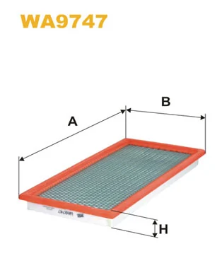 Õhufilter WIX FILTERS WA9747
