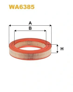 Õhufilter WIX FILTERS WA6385