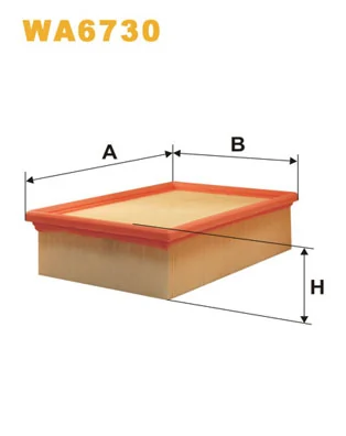 Õhufilter WIX FILTERS WA6730