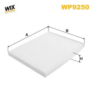 Filter, salongiõhk WIX FILTERS WP9250
