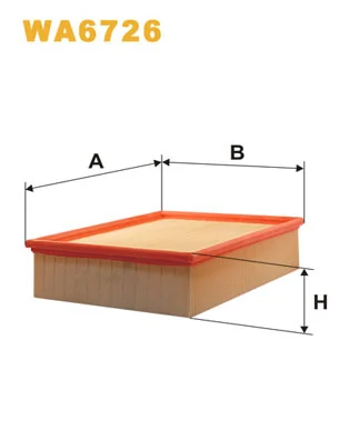 Õhufilter WIX FILTERS WA6726