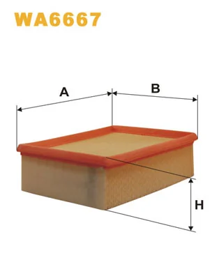 Õhufilter WIX FILTERS WA6667