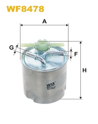 Kütusefilter WIX FILTERS WF8478