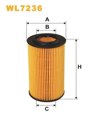 Õlifilter WIX FILTERS WL7236