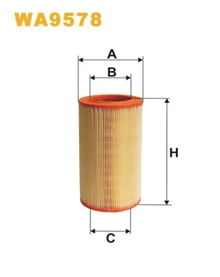Õhufilter WIX FILTERS WA9578