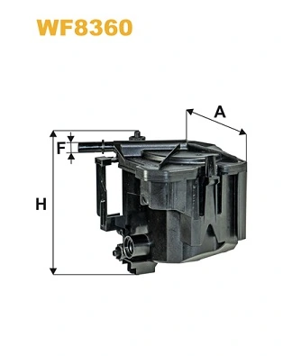 Kütusefilter WIX FILTERS WF8360