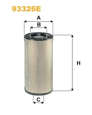 Õhufilter WIX FILTERS 93326E