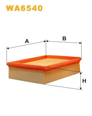 Õhufilter WIX FILTERS WA6540