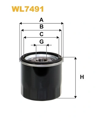 Õlifilter WIX FILTERS WL7491