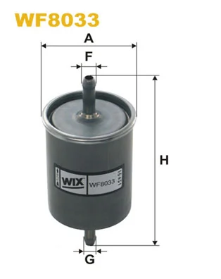 Kütusefilter WIX FILTERS WF8033