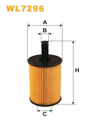 Õlifilter WIX FILTERS WL7296