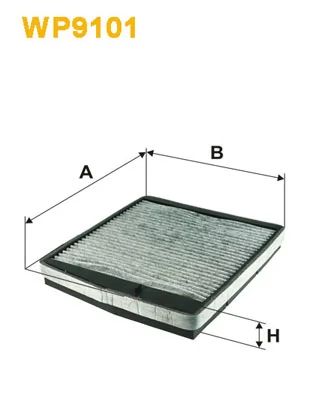 Filter, salongiõhk WIX FILTERS WP9101