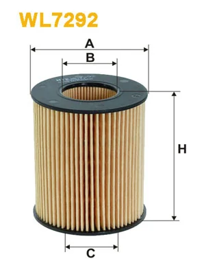 Õlifilter WIX FILTERS WL7292