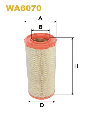 Õhufilter WIX FILTERS WA6070