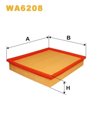 Õhufilter WIX FILTERS WA6208