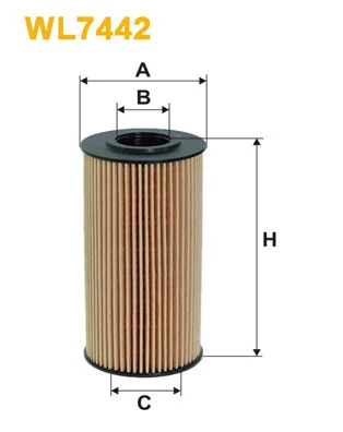 Õlifilter WIX FILTERS WL7442